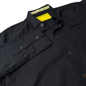 Descendant of Thieves Limited Edition #97 Button Down Shirt Mens Lg Speckled